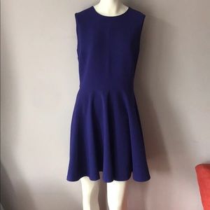 Diane Von Furstenberg Purple Mini Dress